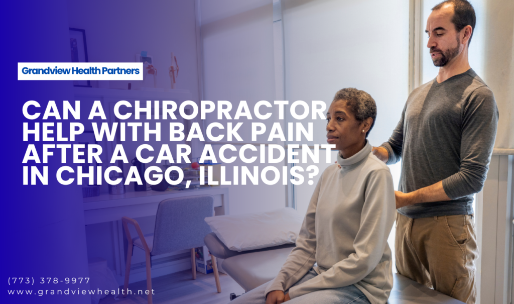 back pain from car accident Chicago chiropractor