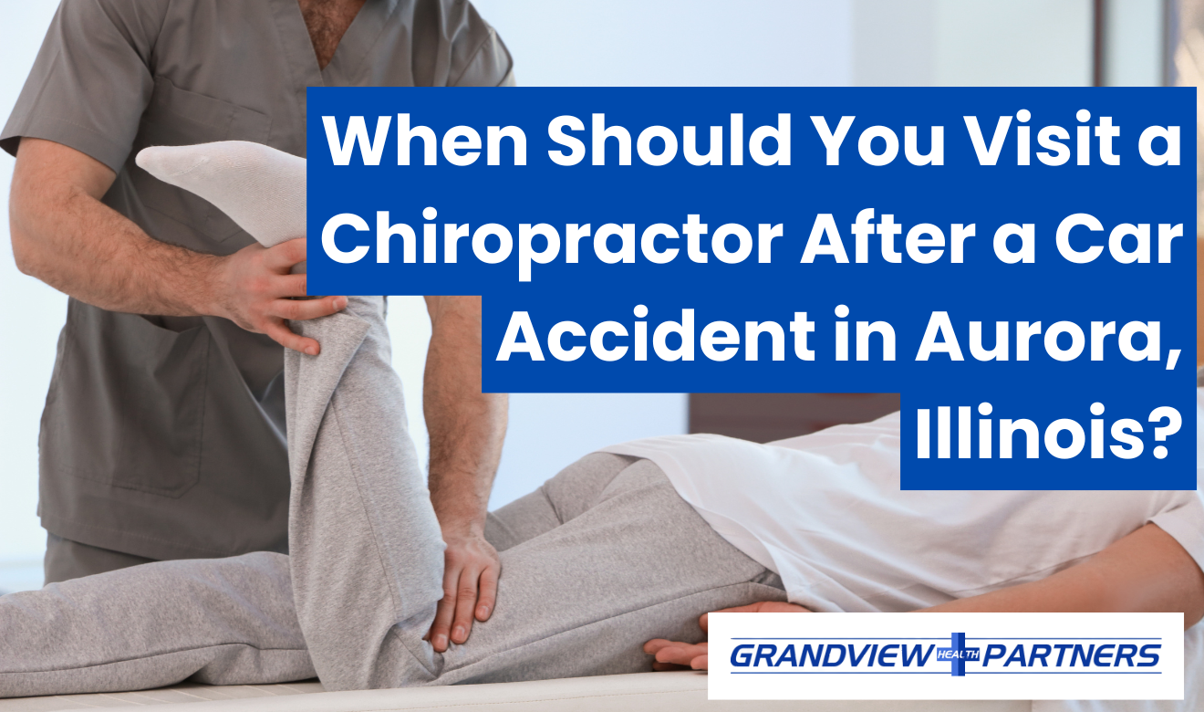 how soon after a crash see a chiropractor Aurora