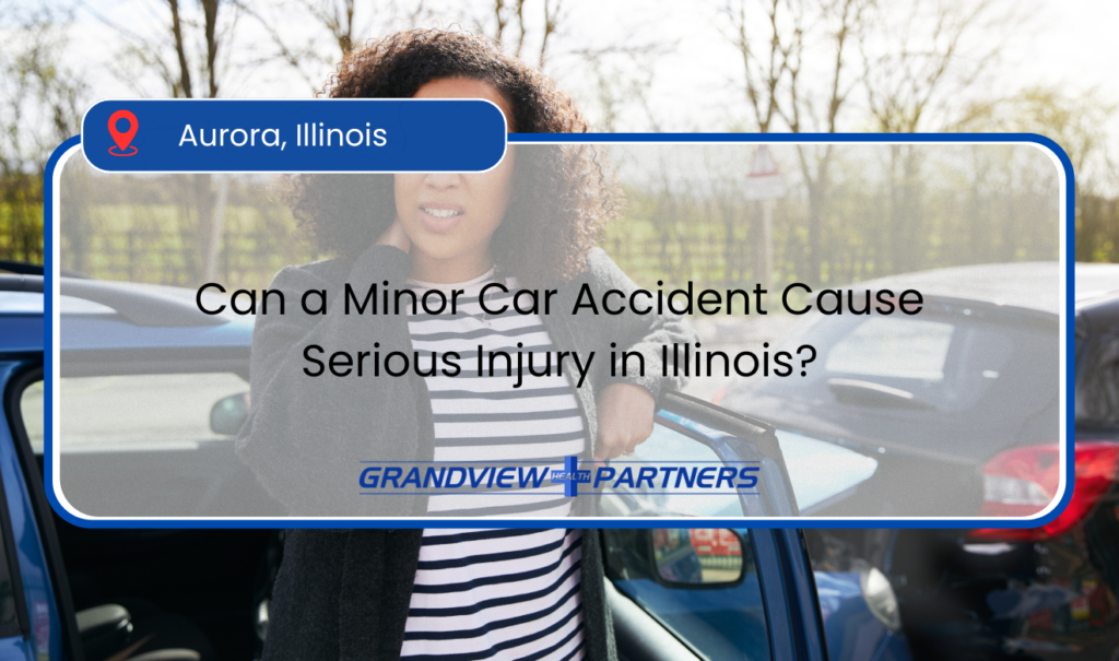 can a minor car accident cause serious injury