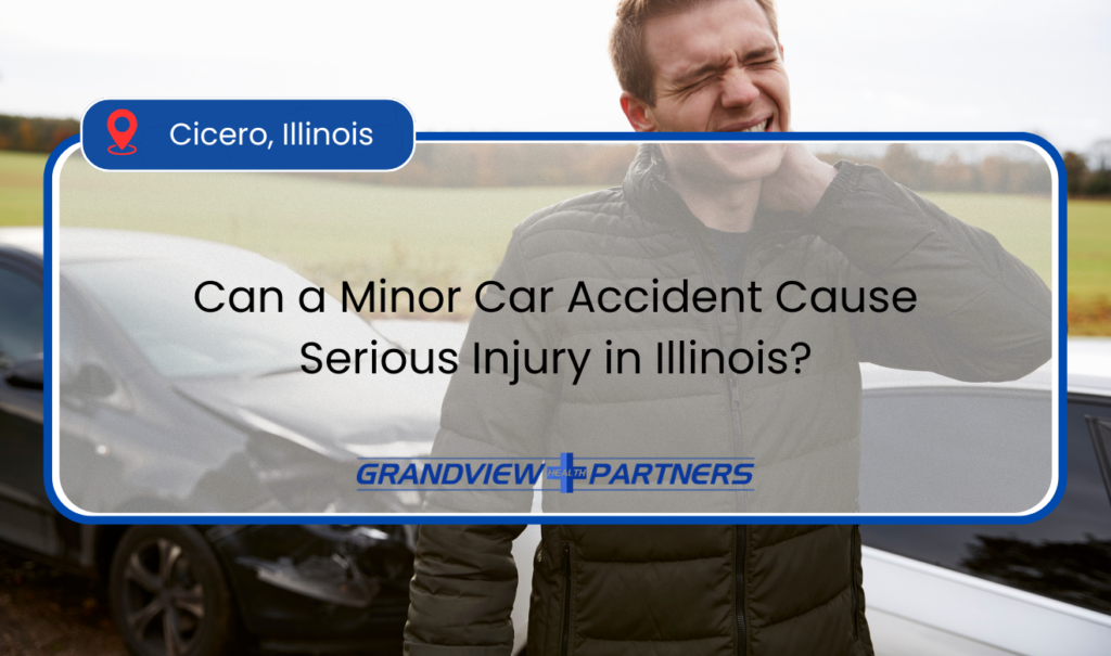 can a minor car accident cause serious injury