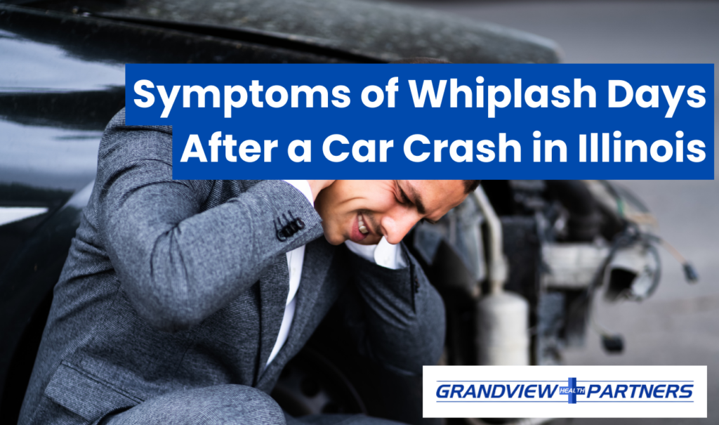 symptoms of whiplash days after a car crash
