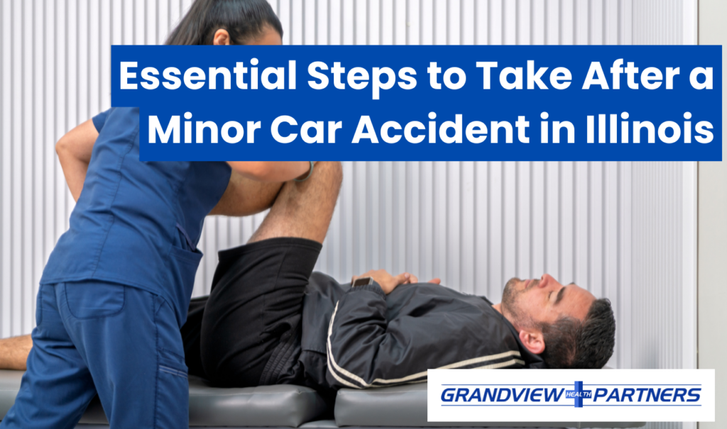 what to do after a minor car accident