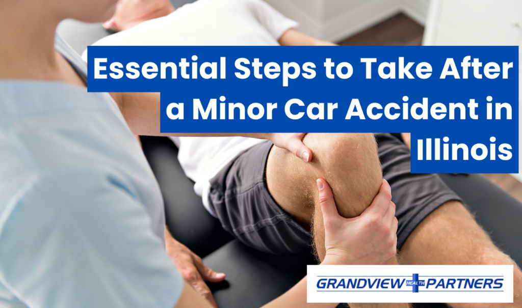 what to do after a minor car accident