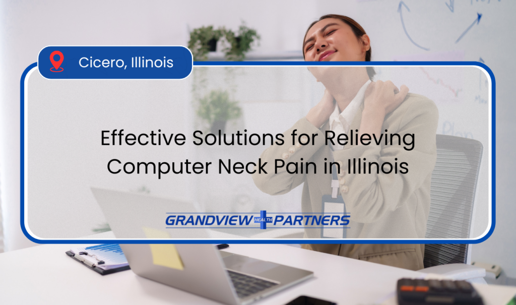 how to relieve computer neck pain