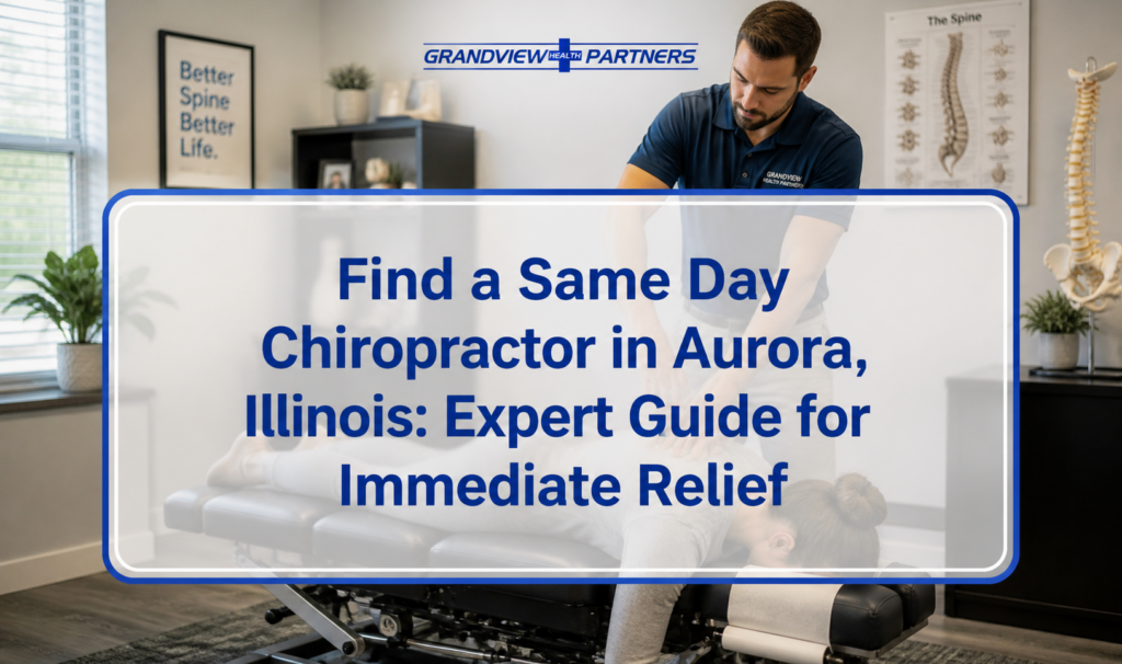 Find a Same Day Chiropractor in Aurora, Illinois: Expert Guide for Immediate Relief