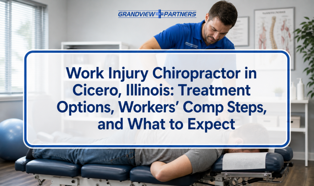 Work Injury Chiropractor in Cicero, Illinois: Treatment Options, Workers’ Comp Steps, and What to Expect